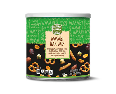 Southern Grove Wasabi or Crunchy BBQ Bar Mix