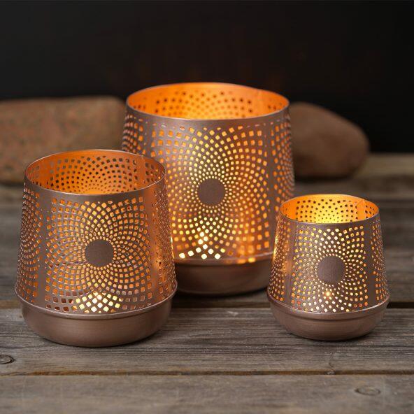 LIVING ART(R) 				Photophores, 3 pcs