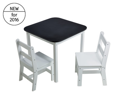 Children's Blackboard Table and Chairs