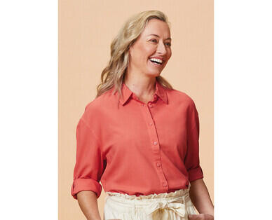 Women's Linen Blend Shirt