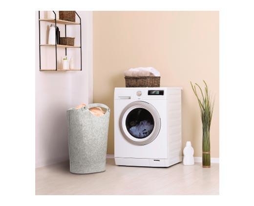 Huntington Home 
 Decorative Felt Hamper
