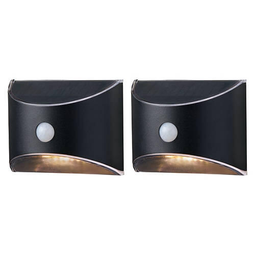 Curved Solar Wall Spot, Black