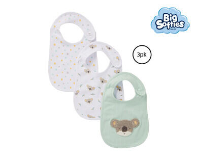 Big Softies Infant Bibs 3pk