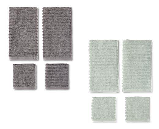 Huntington Home Bath Towel or Hand Towel & Washcloth