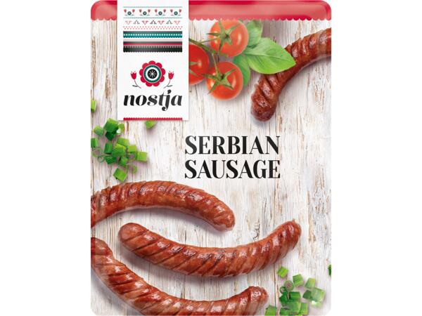 Serbisk korv
