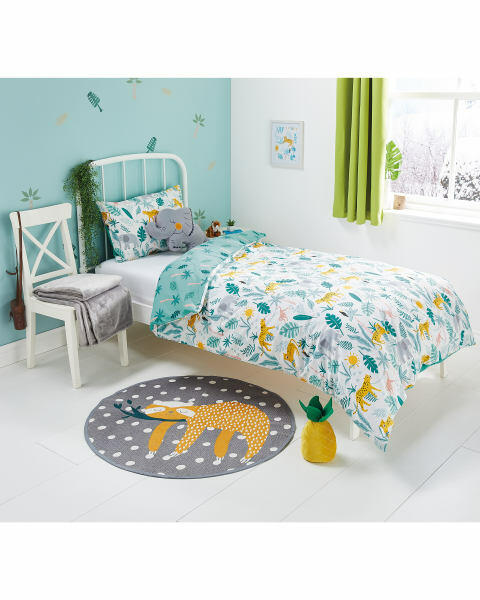 Grey Kids' Supersoft Throw