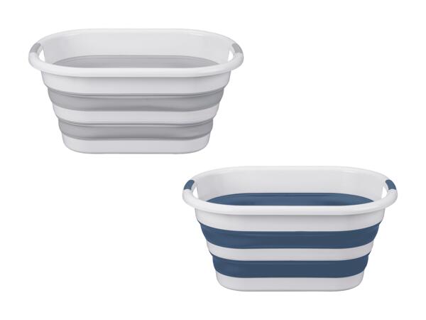 Corbeille à linge pliable