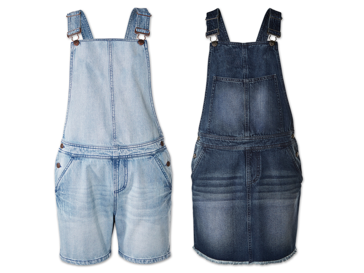ESMARA(R) Damen Latzshorts oder -Kleid1