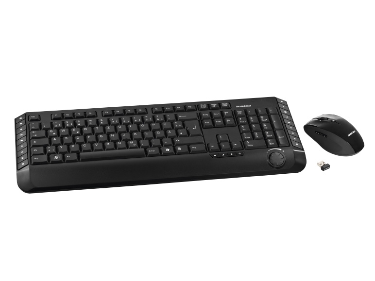 Silvercrest Wireless Keyboard & Mouse Set