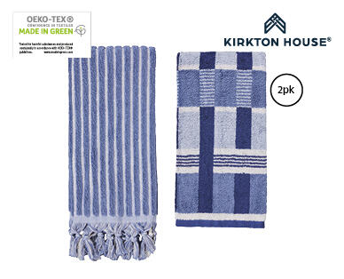 Designer Accent Hand Towel 2pk