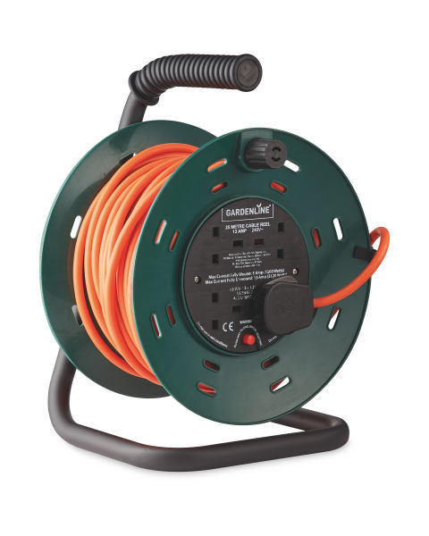 25m Garden Cable Reel