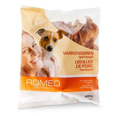 Schweineohren oder Rinderkutteln für Hunde