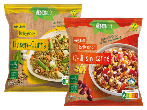 Veganes Fertiggericht