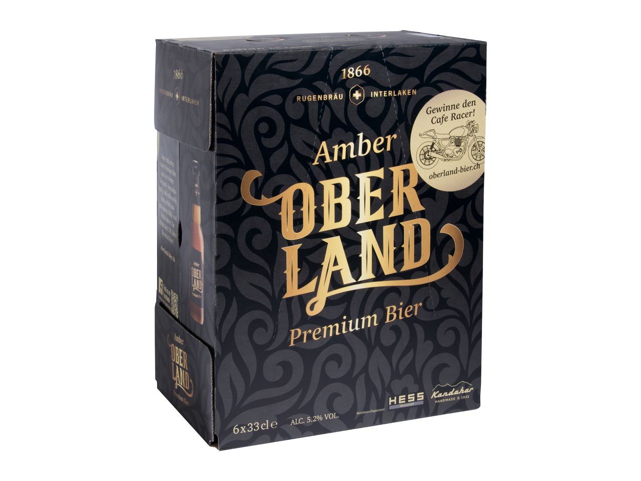 Bière premium ambrée Oberland Rugenbräu