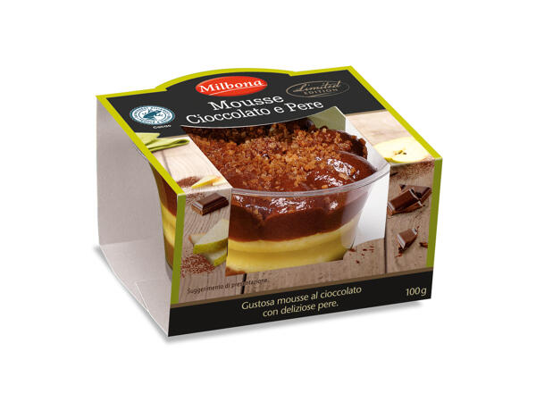Chocolate and Pear Mousse