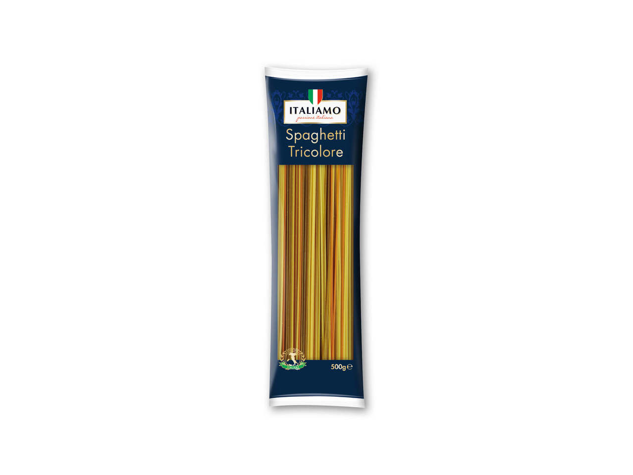 Spaghetti tricolore