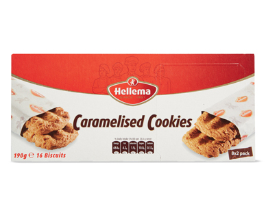 HELLEMA CARAMELISED COOKIES 190G