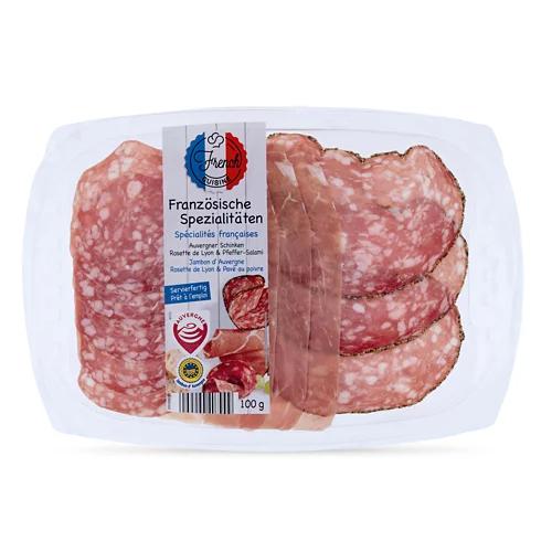 Mediterrane Mixplatten, Französisch