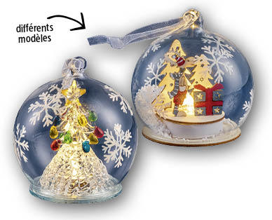 Boule de Noël LED