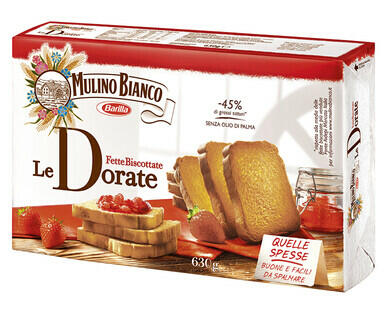 MULINO BIANCO 
 FETTE DORATE
