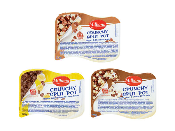 Yogourt à deux compartiments