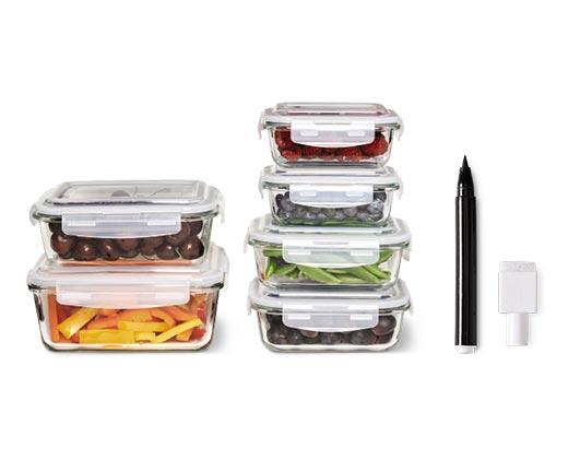 Crofton 
 12-Piece Glass Bowl Set with Snap Lids