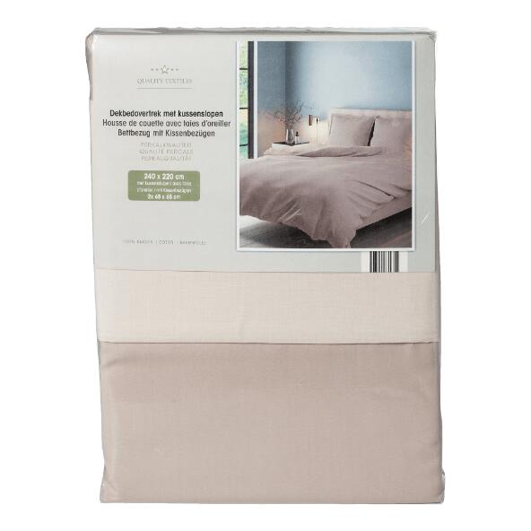 QUALITY TEXTILES(R) 				Housse de couette, 2 pers.