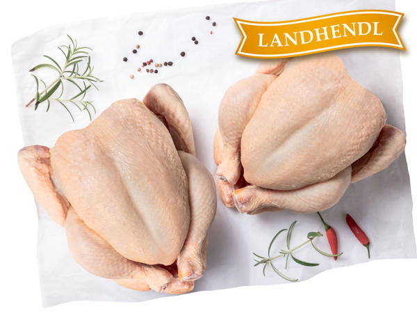 LANDHENDL Frische österreichische Hendl bratferig, 2er-Pack