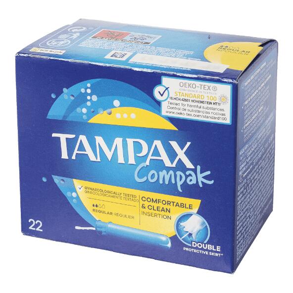TAMPAX(R) 				Tampax compak