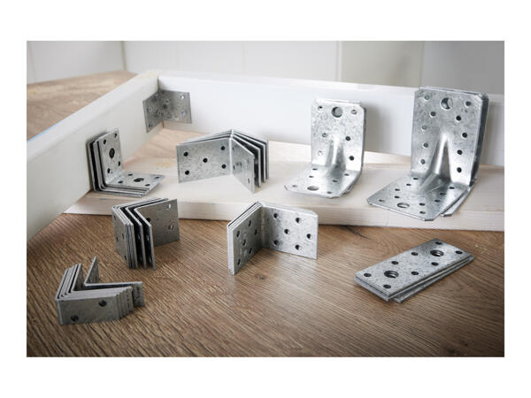 Parkside Angle Brackets/Mending Plates Assortment