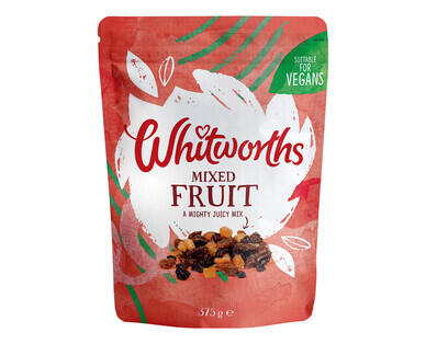 Whitworths Diced Apricots 200g or Mixed Fruit 375g