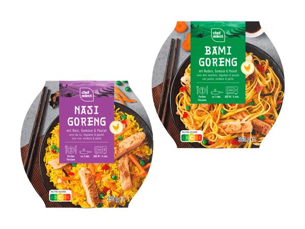 Plats cuisinés asiatiques