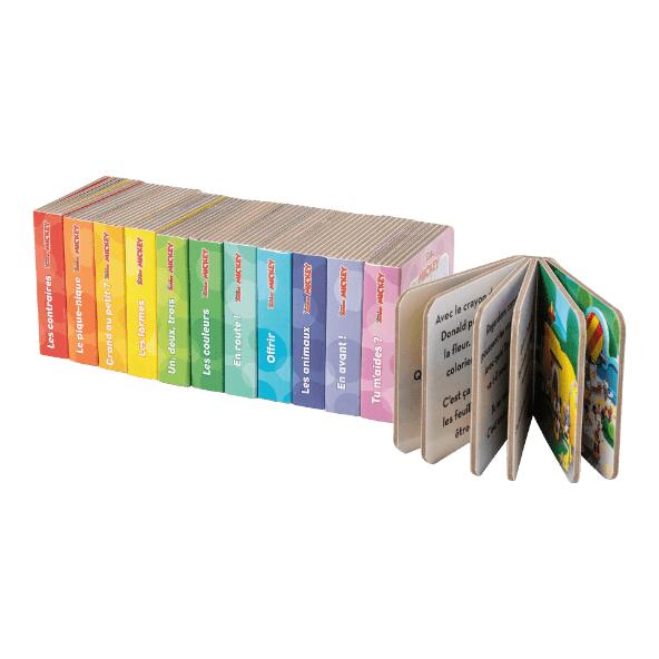 DISNEY(R) 				Albums tout-carton, 12 pcs