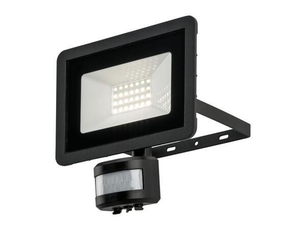 Livarno Home LED Outdoor Light Black