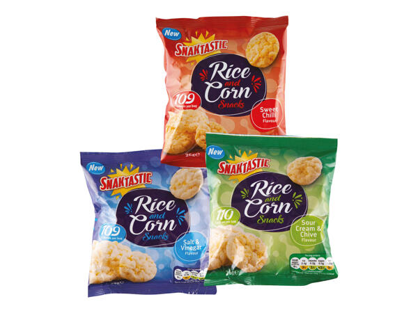 RICE & CORN SNACKS