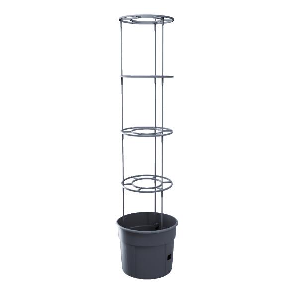 GARDENLINE(R) 				Pot à fleurs avec tuteur