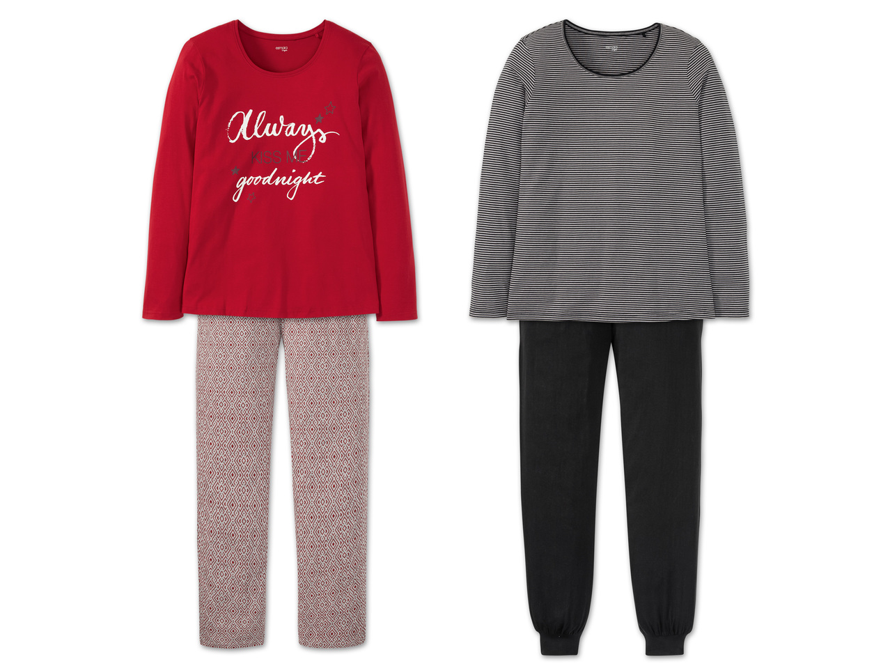 ESMARA LINGERIE(R) Damen Pyjama1