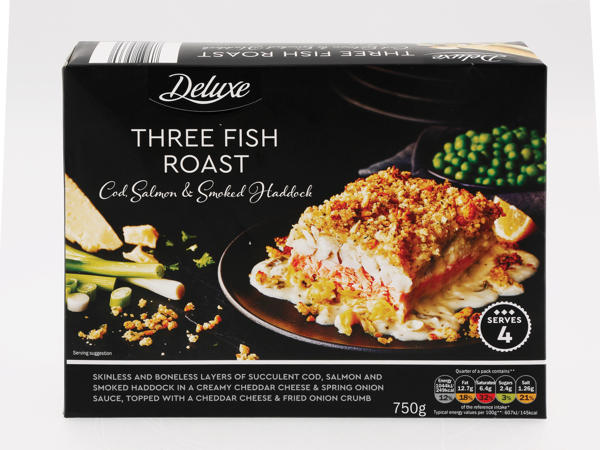 Deluxe Three Fish Roast