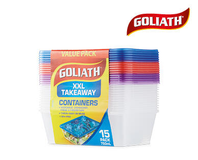 Takeaway Containers 15pk