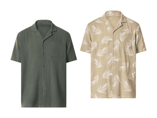 Chemise de loisirs en mousseline
