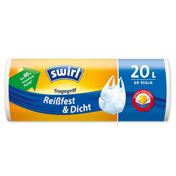 Müllbeutel mit Tragegriff