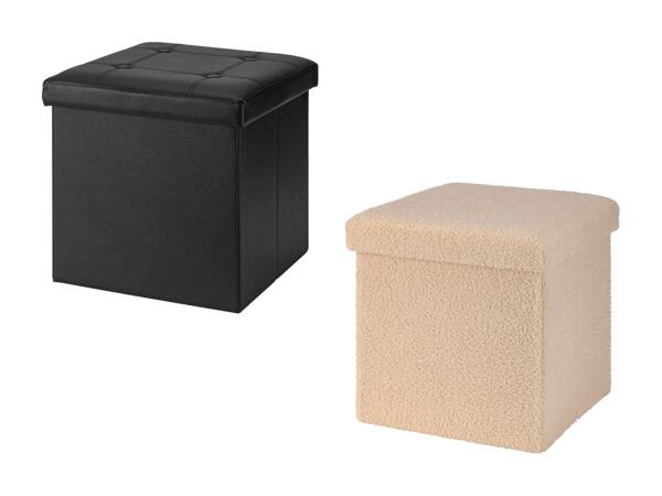 Pouf avec rangement
