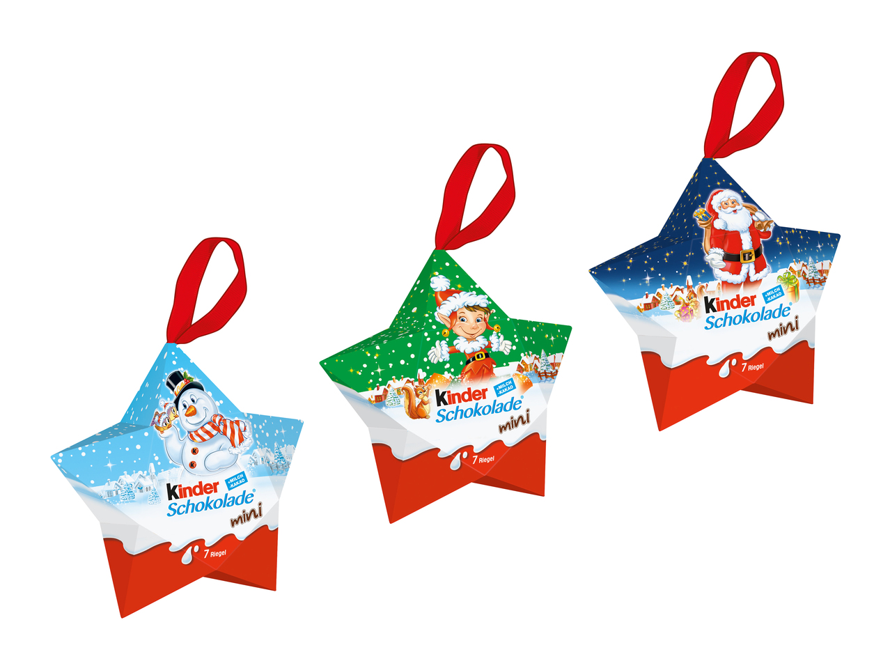 Chocolat Kinder mini étoile