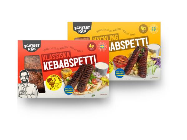 Schysst käk kebabspett