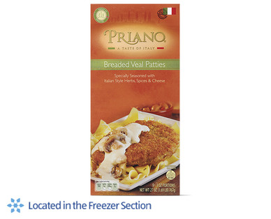 Priano Breaded Veal Patties
