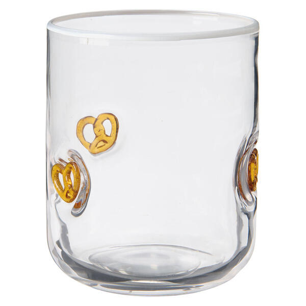 Crofton Icon Drinking Glass - Pretzel