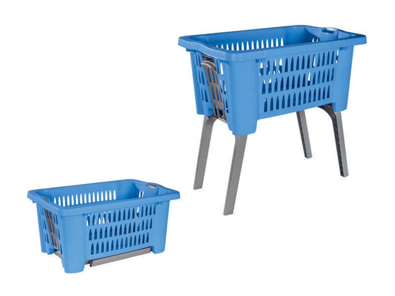 Aquapur 38L Laundry Basket with Legs