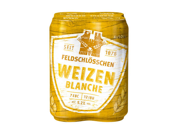Bière blanche Feldschlösschen