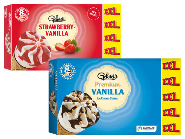 GELATELLI Waffeltüten 7+1 gratis