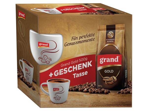 Kaffee Gold im Geschenkset
